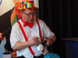 Pierre Mardue im Gleisgarten am 21. April 2024